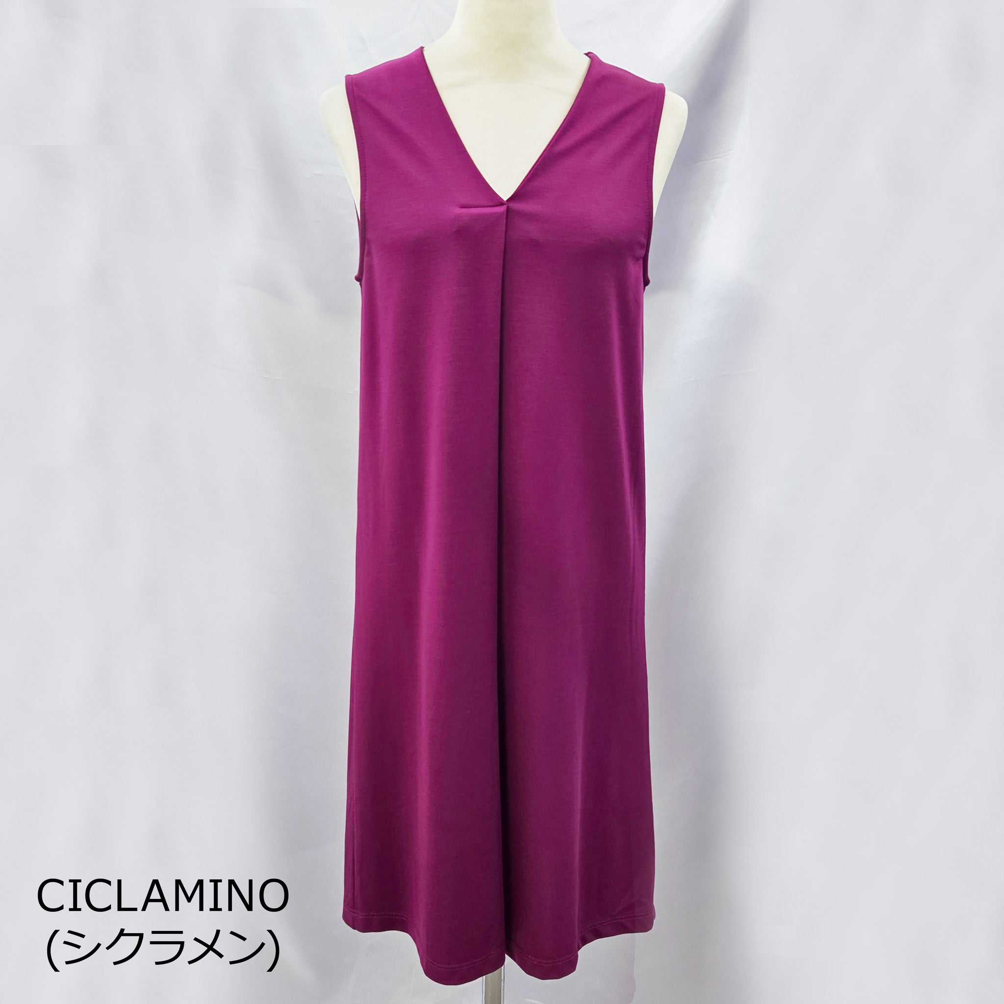 【ニューデイジー】さらっとした着心地の良い生地のチュニックワンピース