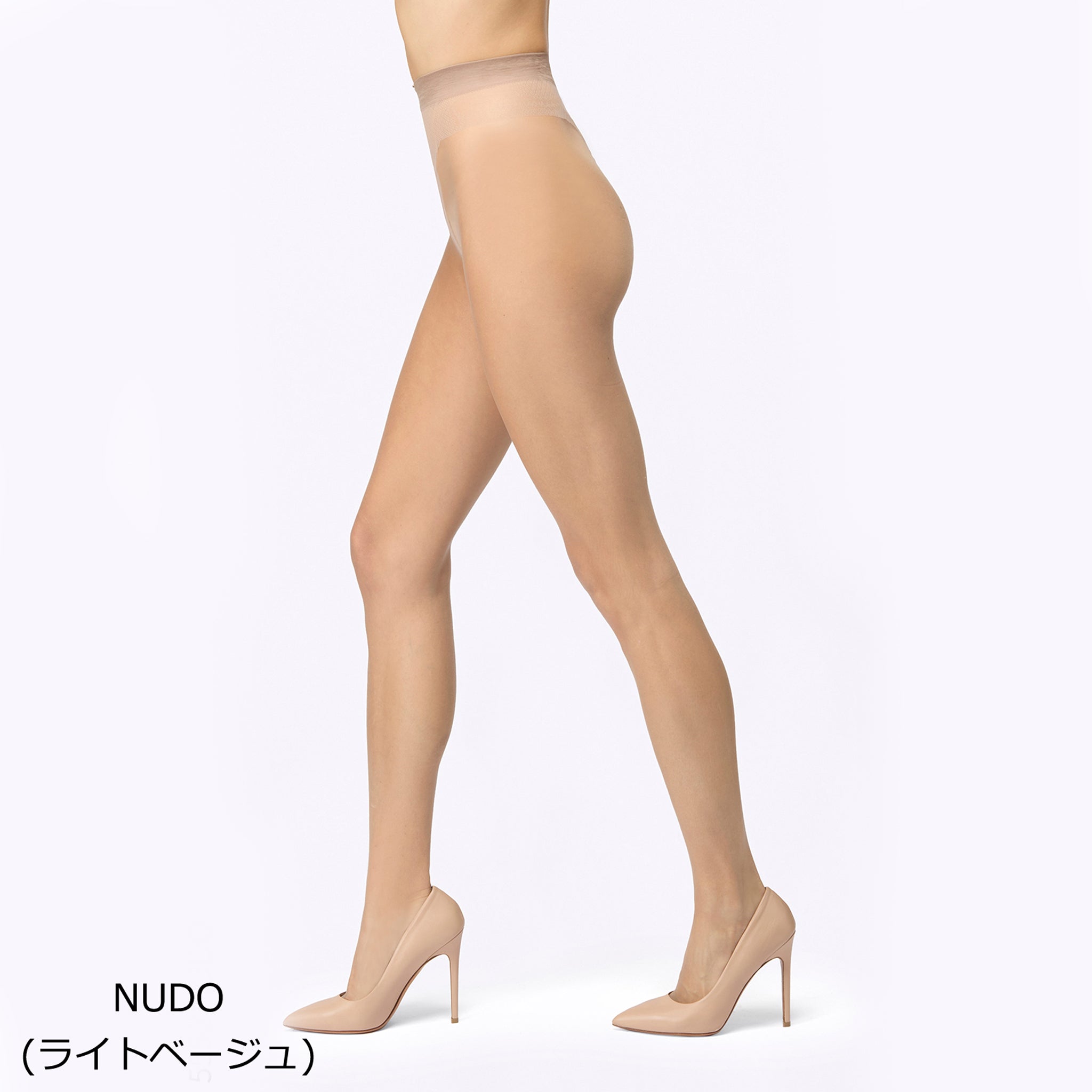 【ヌード】羽の様に軽いヌード感覚のストッキング
