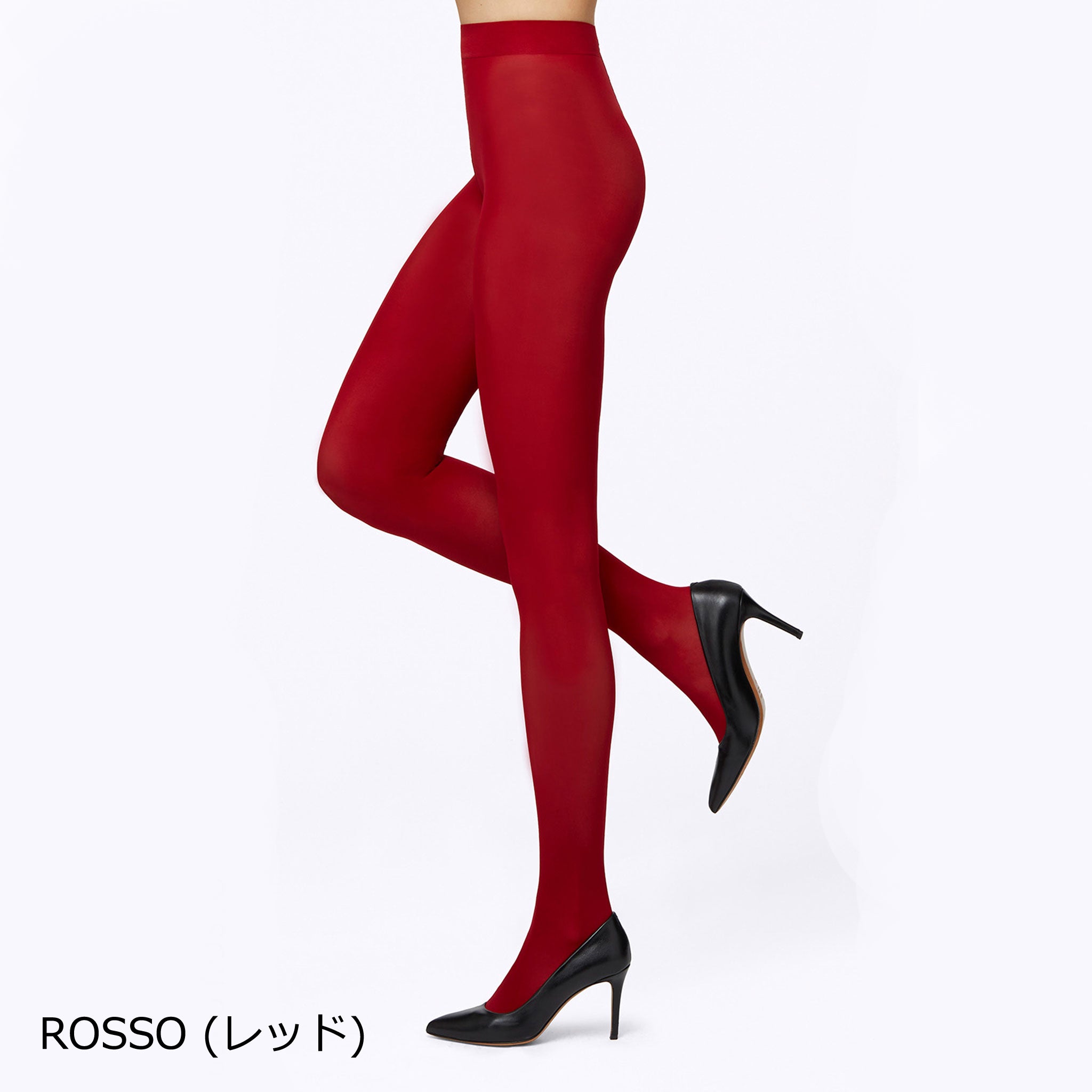 【V50】伸縮性抜群のベルベットタッチの50デニールタイツ