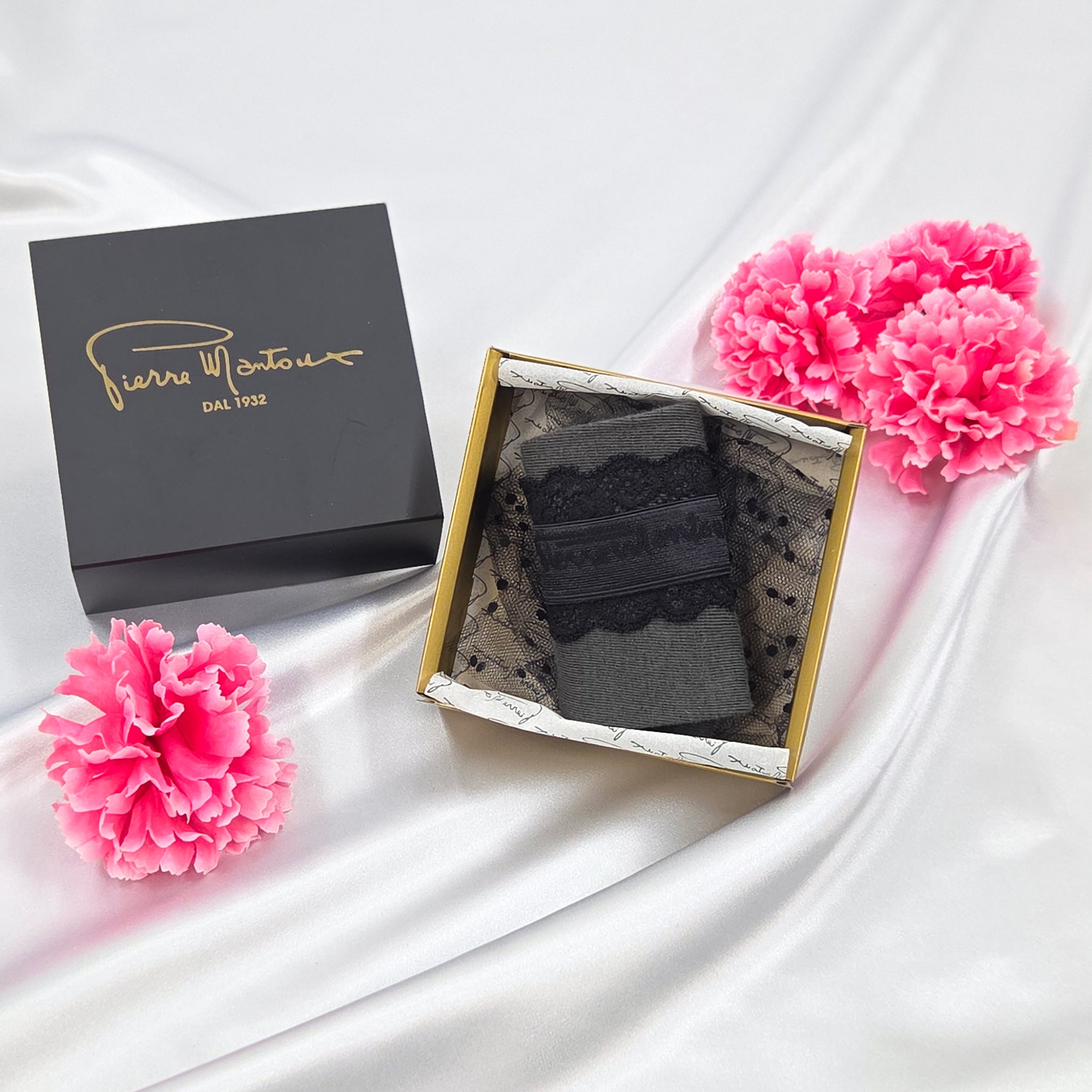 【数量限定ギフトBOX付】綿混プレーンソックス