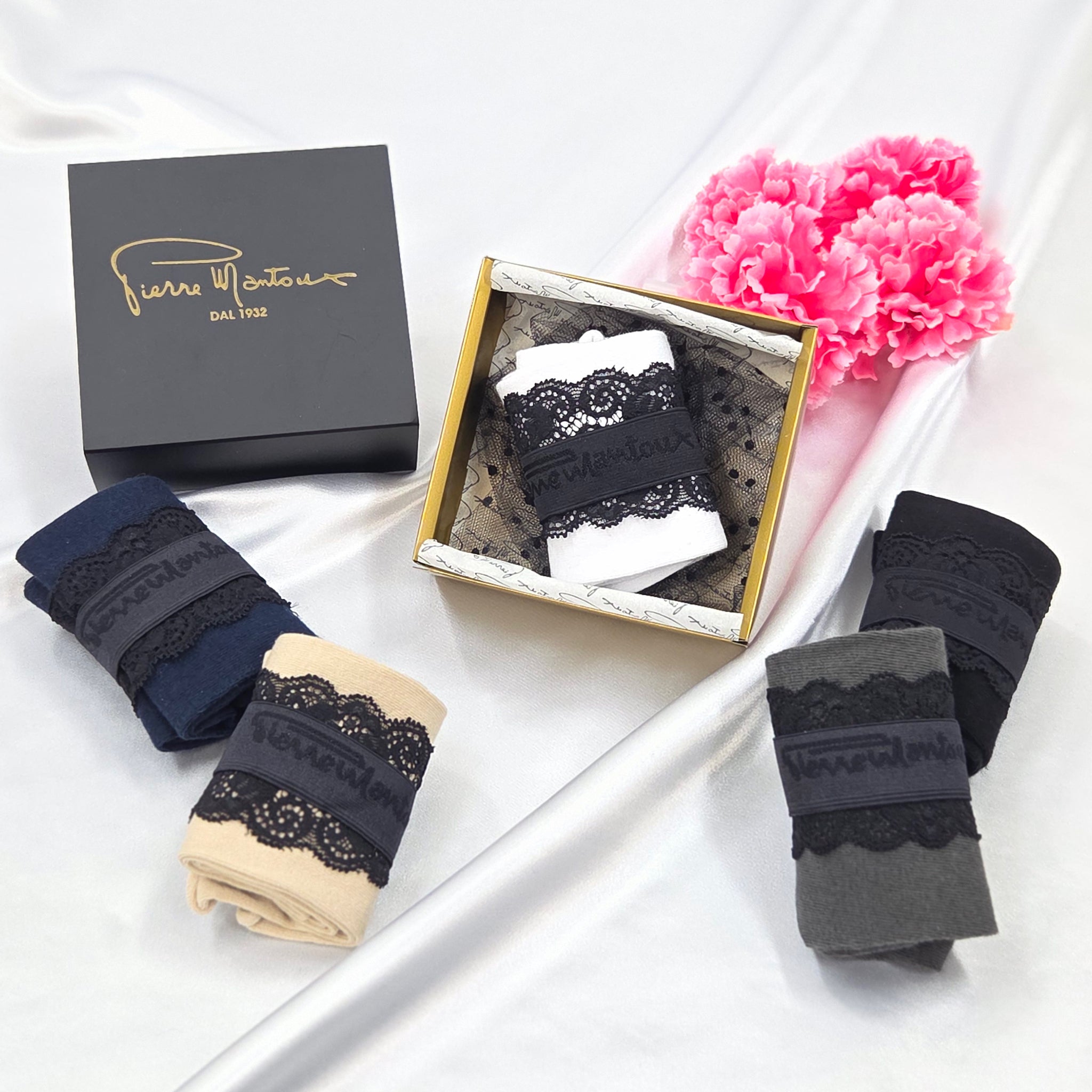 【数量限定ギフトBOX付】綿混プレーンソックス