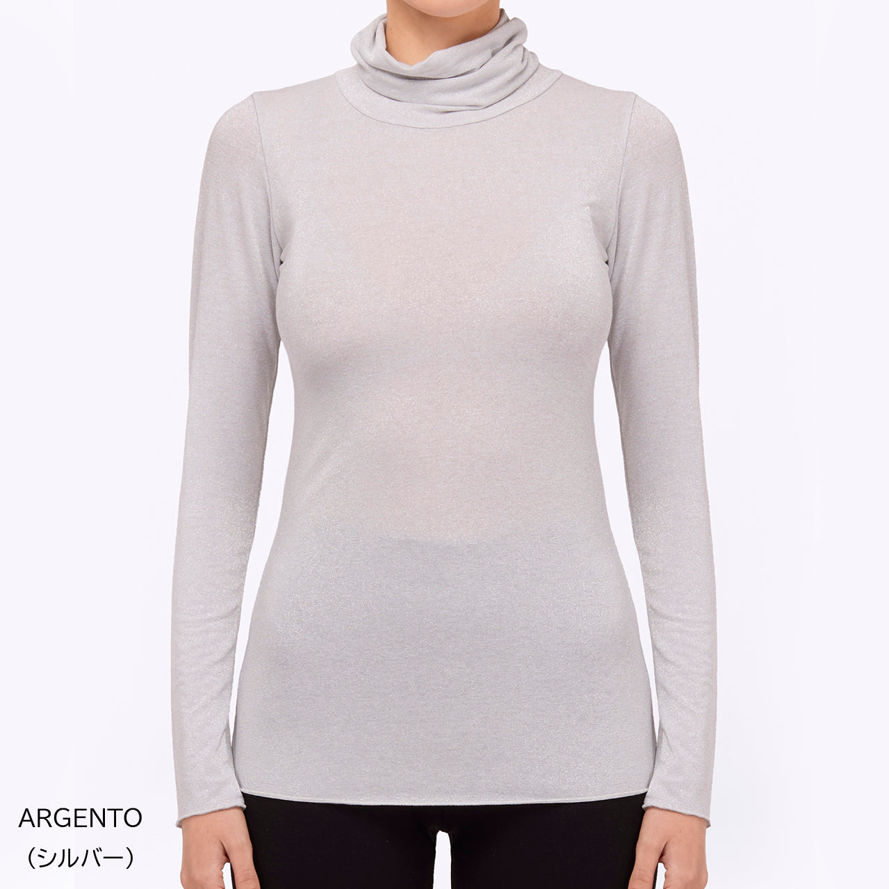 【ビリー】ラメハイネックプルオーバー