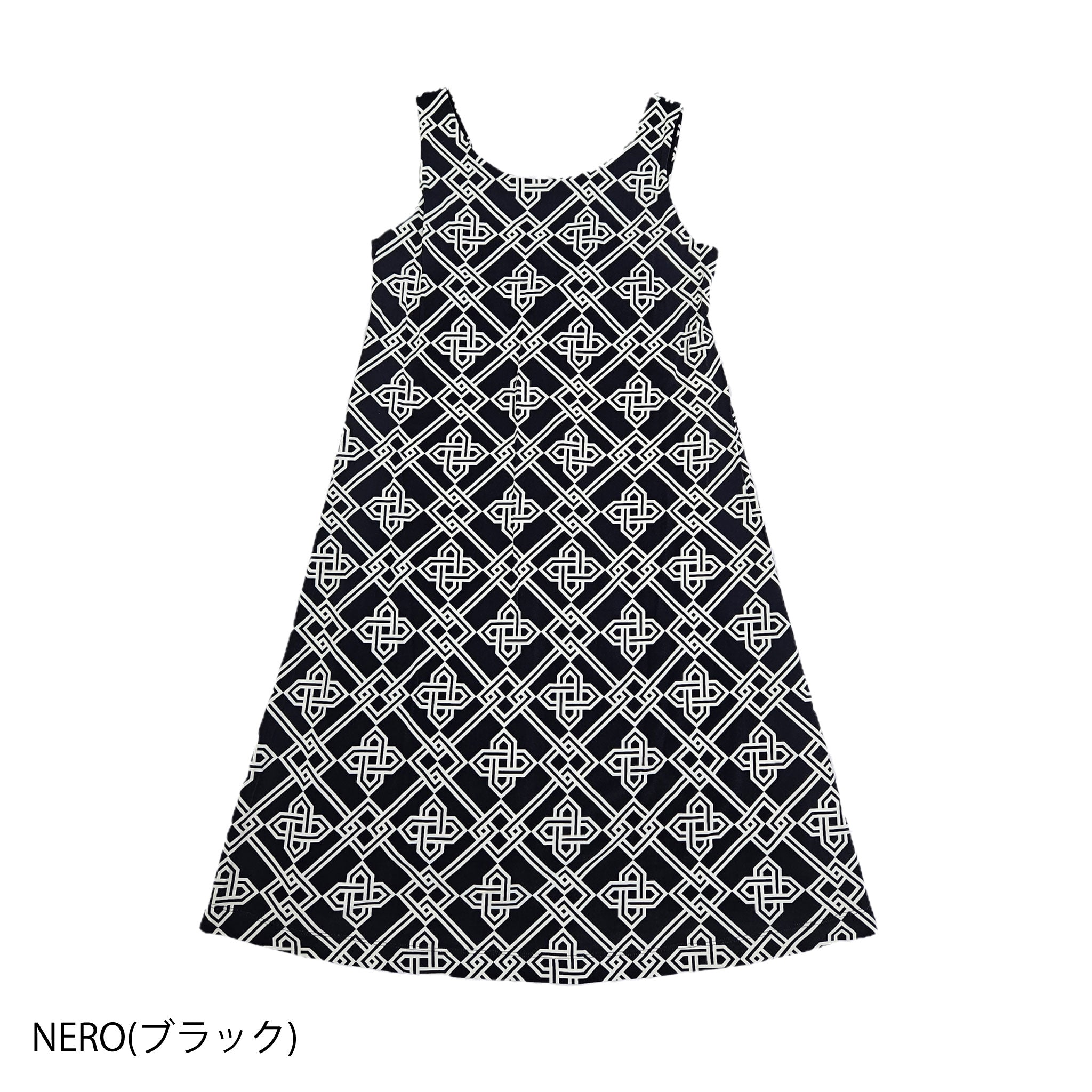 モロッコインテリア調プリントチュニックワンピース