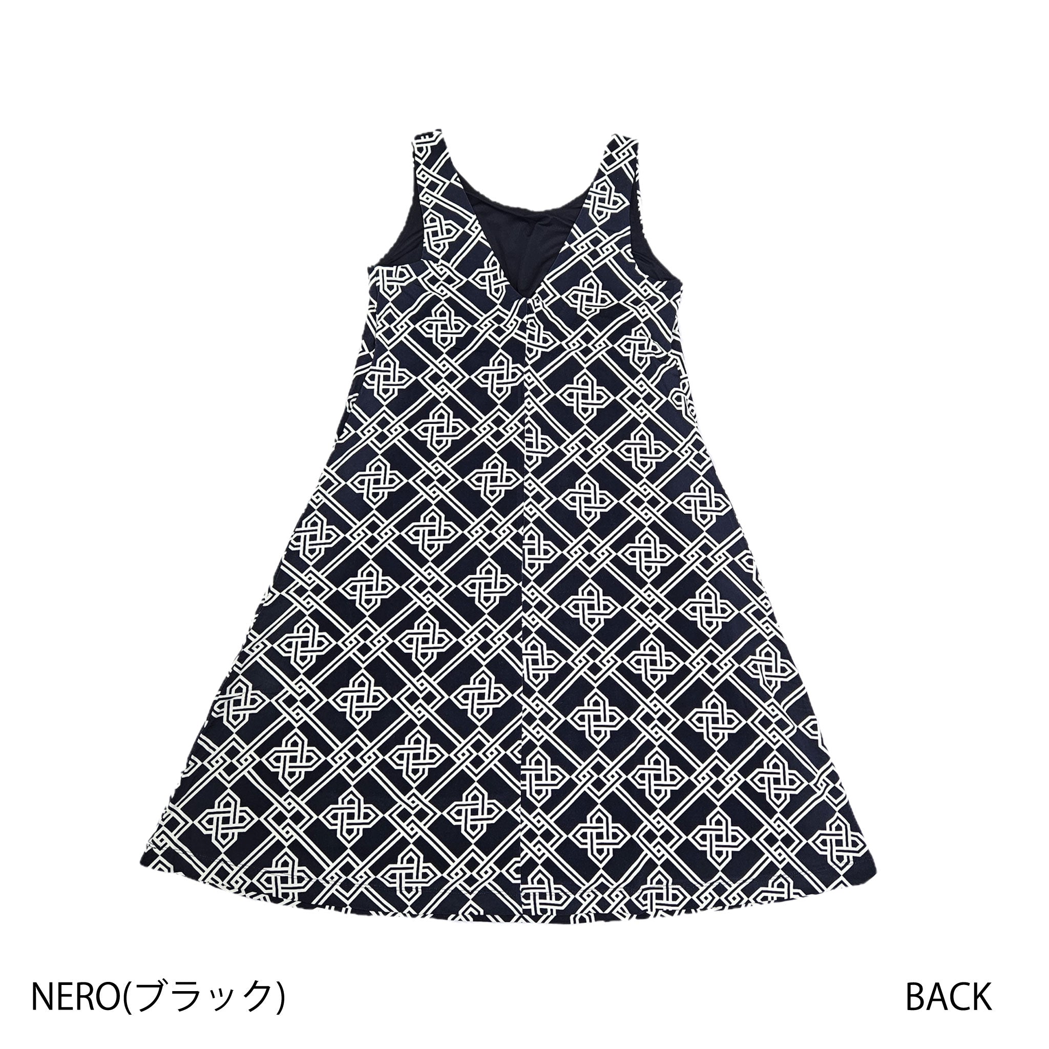 モロッコインテリア調プリントチュニックワンピース