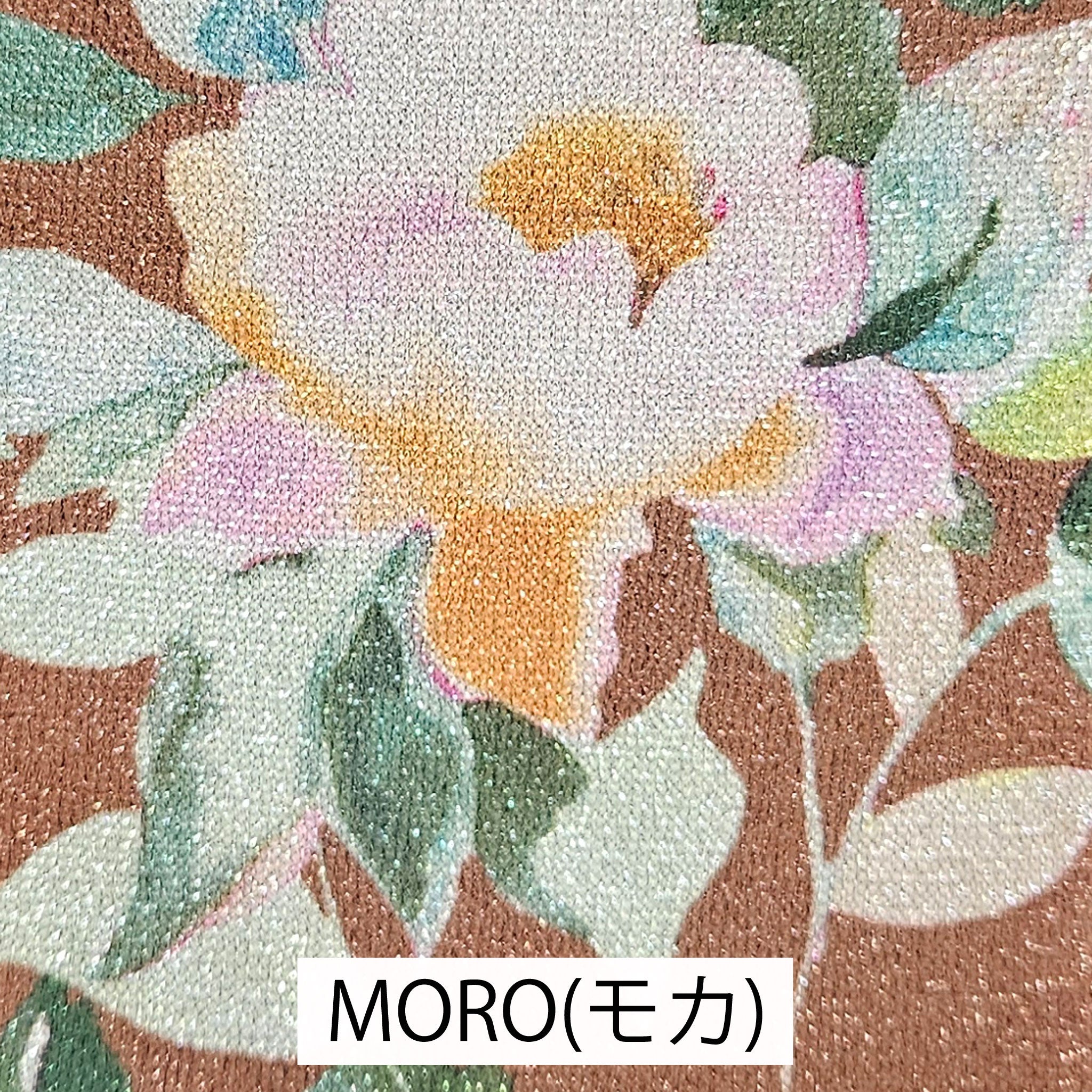 【サンナ】フラワーモチーフラメプリントソックス