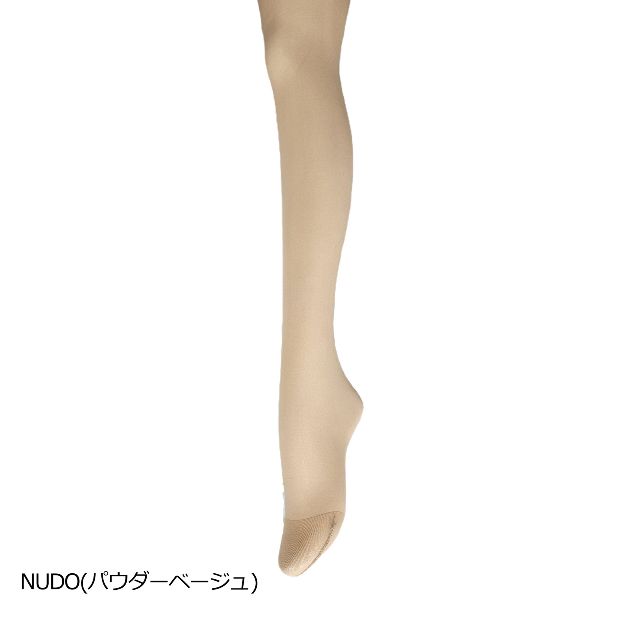 【V15】横縞がなくきめの細かい15デニールストッキング