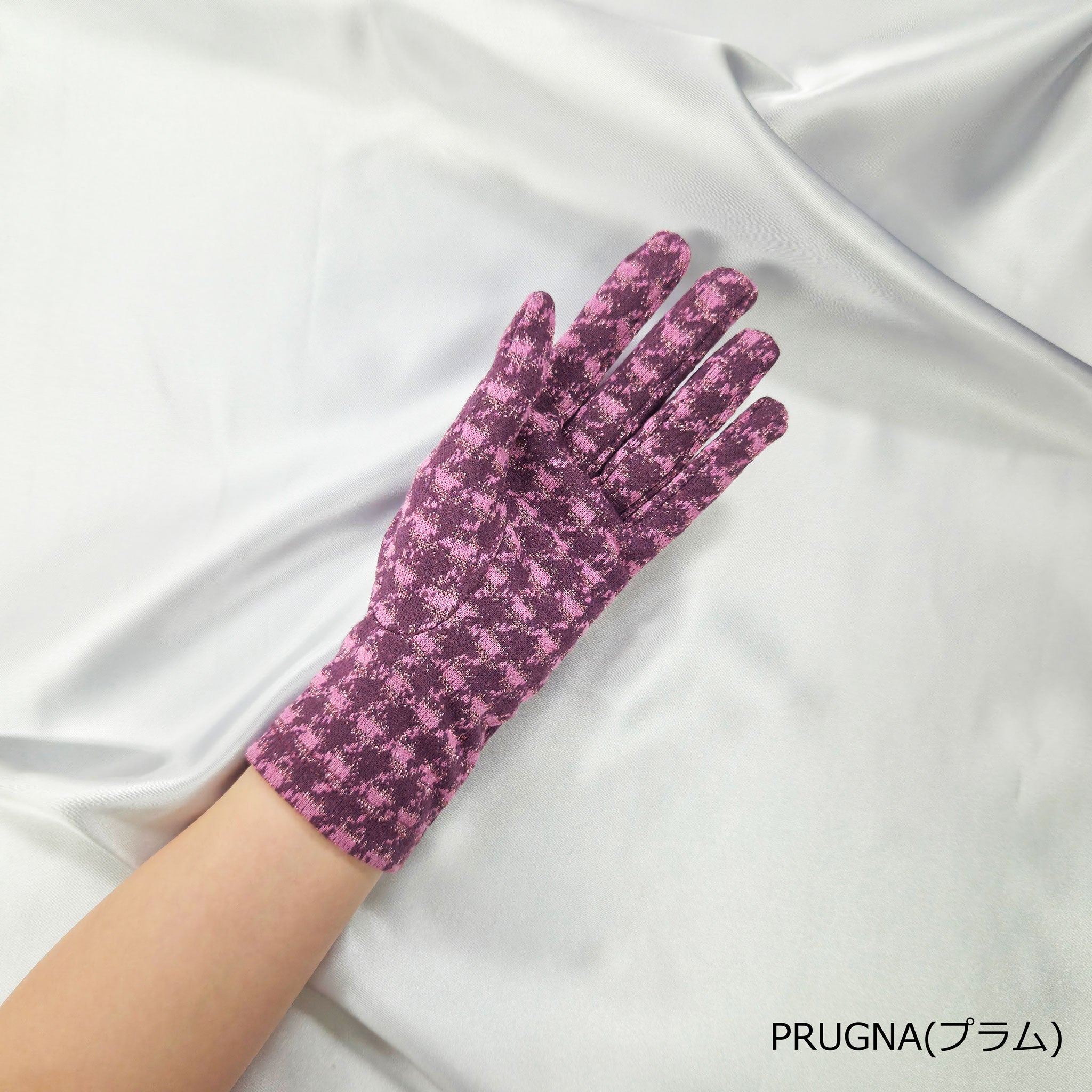 【ゲイル】ハウンドトゥースチェック柄グローブ