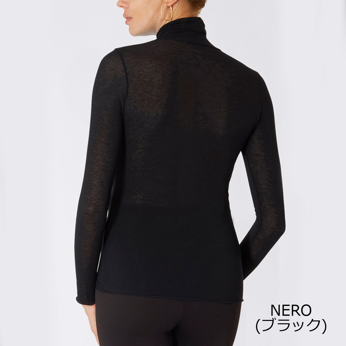 【マティス】カシミヤ混ハイネックプルオーバー26